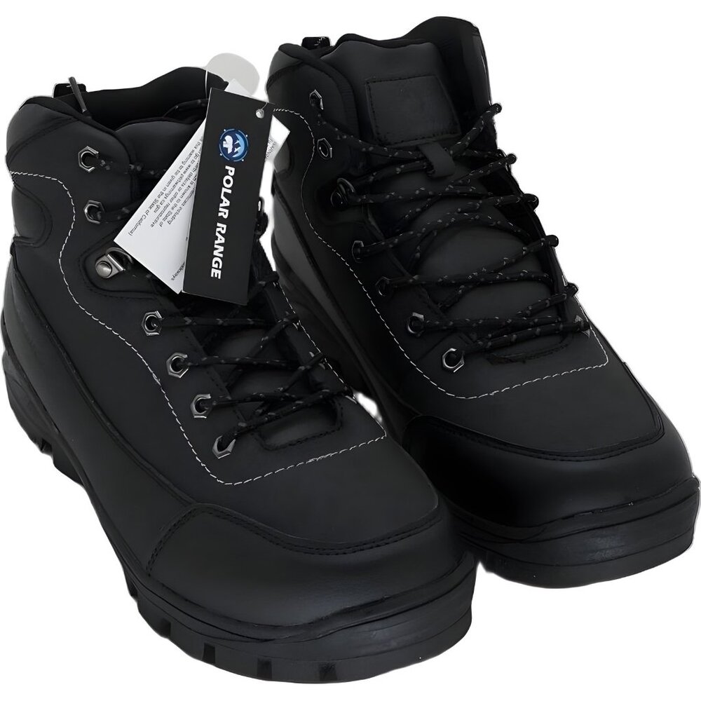 Polar Range Men's Breton Hiking Boots Black US 11 M EU 45
